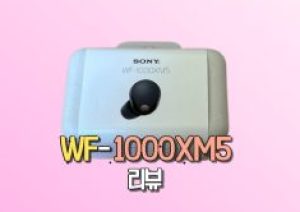 소니WF-1000XM5리뷰